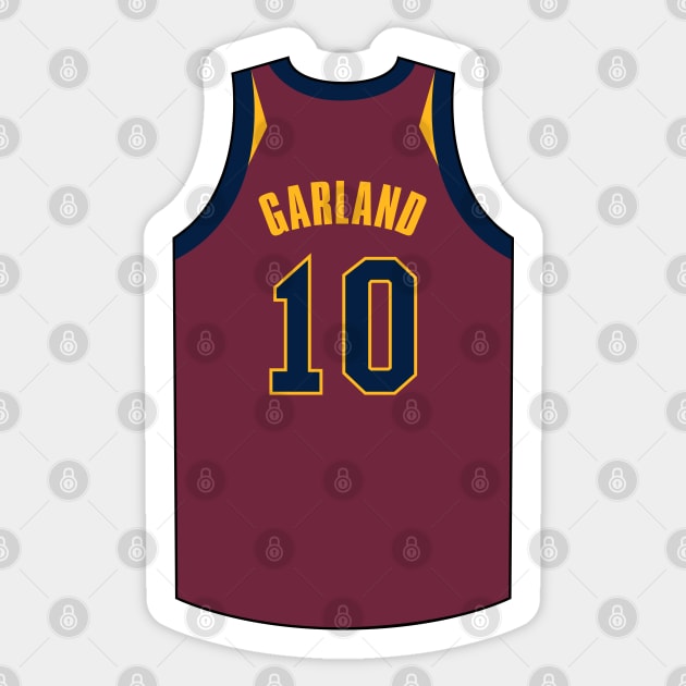 Darius Garland Cleveland Jersey Qiangy Sticker by qiangdade